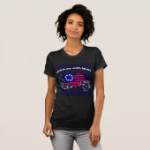 #28 Met muziek vieren T-shirt (Voorkant volledig)