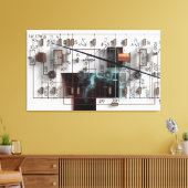 28 MHz Canvas Afdruk (Insitu (Woonkamer))