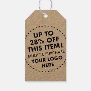 28% OFF Bulk Koop Korting Grijze Twine Kraft Weddi Cadeaulabel