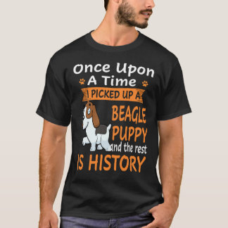 28 One Upon A Time beroemd gemaakt door Beagle Pup T-shirt