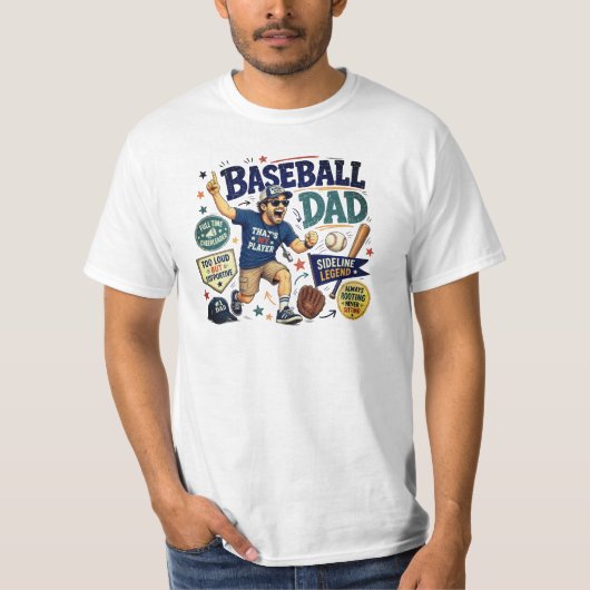 #28 Papa - Kies je maat T-shirt (Voorkant)