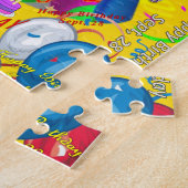 28 september, Birthday Jigzaag Puzzle Legpuzzel (Zijkant)