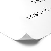 28 Tafels Onze favoriete Mensen Zitschema Plan Poster (Hoek)