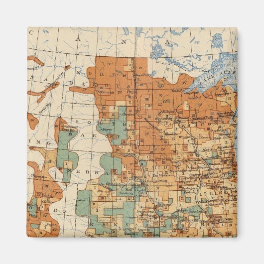 28 Verhoging 1890 tot 1900 Magneet (Voorkant)