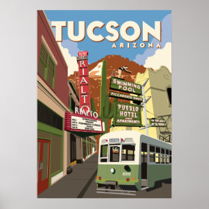 28 x20 inch Rialto Theater - Tucson, Arizona Poster