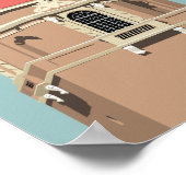 28 x20-inch tapijtschelp poster (Hoek)