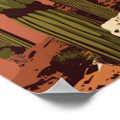 28 x20-inch Tucson-wandelsporen Poster (Hoek)