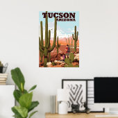28 x20-inch Tucson-wandelsporen Poster (Thuiskantoor)
