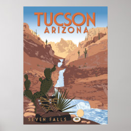 28 x20 Seven Herfsten - Tucson, Arizona Poster