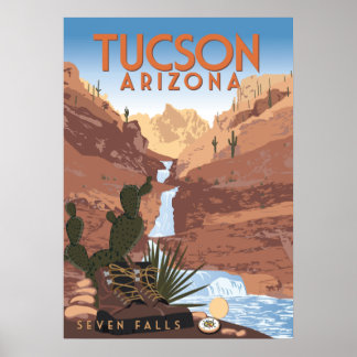 28 x20 Seven Herfsten - Tucson, Arizona Poster