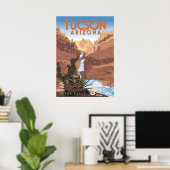 28 x20 Seven Herfsten - Tucson, Arizona Poster (Thuiskantoor)