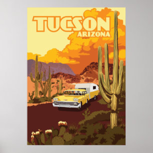 28 x 20-inch reiskamp - Tucson, Arizona Poster