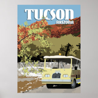 28 x 20 inch Sabino Canyon - Tucson, Arizona Poster