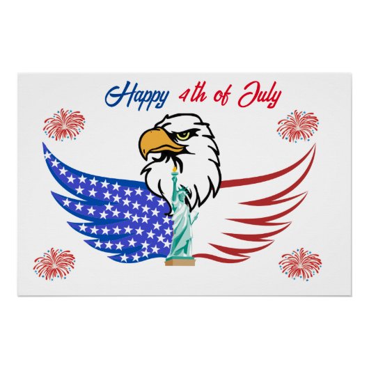 28by18.67 4th of July Poster (Voorkant)