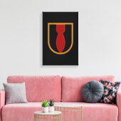 28e EOD Beret flash Canvas Afdruk (Insitu (Woonkamer))