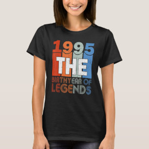 28e geboortedag Shirt geboren in 1995