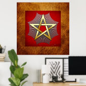 28e graad: Ridder Commandeur van de Tempel Poster (Thuiskantoor)