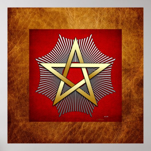 28e graad: Ridder Commandeur van de Tempel Poster (Voorkant)