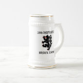 28e INF zwarte leeuwen Bierpul (Voorkant rechts)