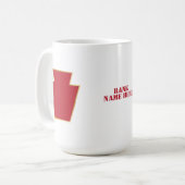 28e Infanteriedivisie Badge Koffiemok (Voorkant links)