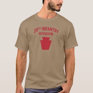 28e Infanteriedivisie Badge T-shirt
