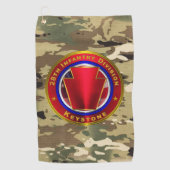 28e infanteriedivisie golfhanddoek (Voorkant)