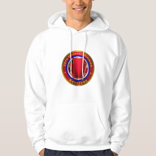 28e infanteriedivisie hoodie (Voorkant)