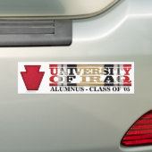 28e infanteriedivisie U van Irak Alumnus Sticker (Op auto)