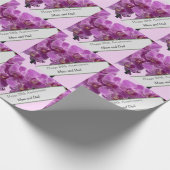 28e Jubileum voor bruiloft bewerken Cadeaupapier (Hoek)