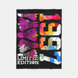28e verjaardag Badminton Limited Editie 1997 Fleece Deken