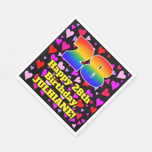 28e verjaardag: Het liefhebbende Kunstpatroon, Reg Servet (Hoek)