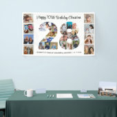 28e verpartij Cijfer 28 Fotocollage Spandoek (Beurs)