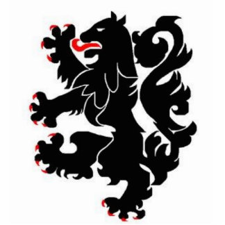 28e Zuid-Zwarte Lion Fotobeeldje Ornament