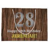 28ste verjaardag: Country Western geïnspireerd uit Groot Cadeauzakje (Achterkant)