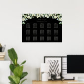 28x20" 15 Tafels van 8 zitplaatsen Chart Poster (Thuiskantoor)