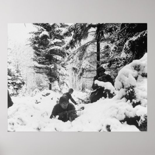 290e Amerikaans Regiment in de strijd tegen de Bul Poster (Voorkant)