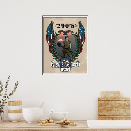 290's ENG. DET's Poster (Keuken)