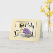 2917 druiven en de Kaart van de Heilige Communie (Gele Bloem)