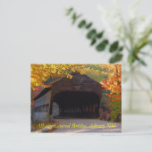2932315197_6e921d2a30_o, Albany Covered Bridge,... Briefkaart (Staand voorkant)