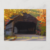 2932315197_6e921d2a30_o, Albany Covered Bridge,... Briefkaart (Voorkant)