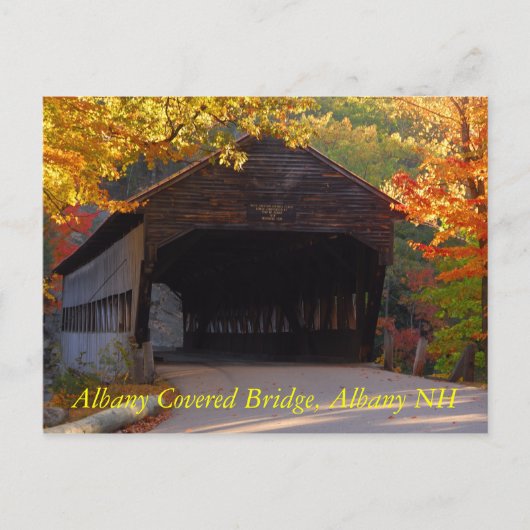 2932315197_6e921d2a30_o, Albany Covered Bridge,... Briefkaart (Voorkant)