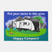 297 RSTS-reflectie voor groot ontwerp Deurmat (Voorkant)