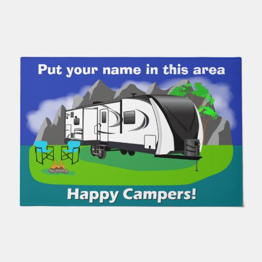 297 RSTS-reflectie voor groot ontwerp Deurmat (Voorkant)