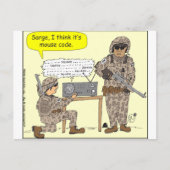 299 mose - code cartoon briefkaart (Voorkant)