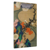 29. 菊 流 図, 若 冲 Chrysanthemum & Stream, Jakuchüu Klembord (Rechts)