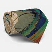 29. 菊 流 図, 若 冲 Chrysanthemum & Stream, Jakuchüu Stropdas (Opgerold)