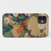29. 菊 流 図, 若 Chrysanthemum & Stream, Jakuchu Case-Mate iPhone Case (Achterkant (horizontaal))