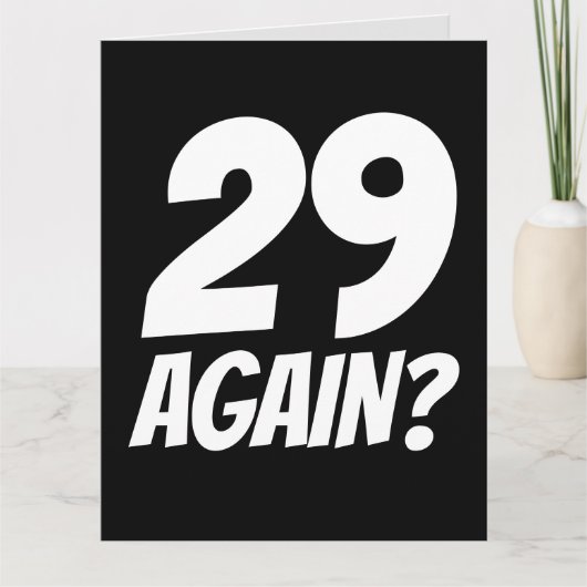 29 ALWEER? GRAPPIGE VERJAARDAGSKAARTEN KAARTEN (Voorkant)