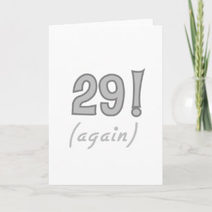 29 alweer kaart