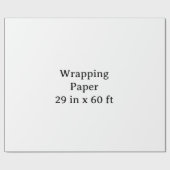 29 bij 60 ft matte cadeaupapier (Vlak)